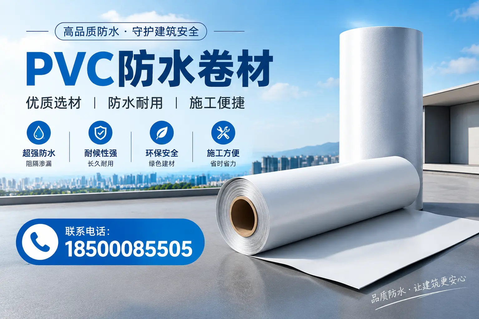 如何评估PVC防水卷材的性价比?百色消费者必读