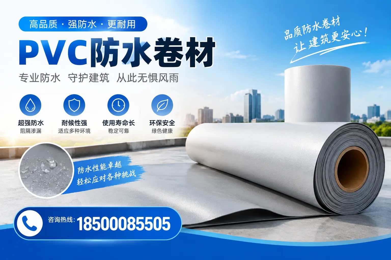 如何选择高质量的PVC防水卷材?百色消费者必看指南