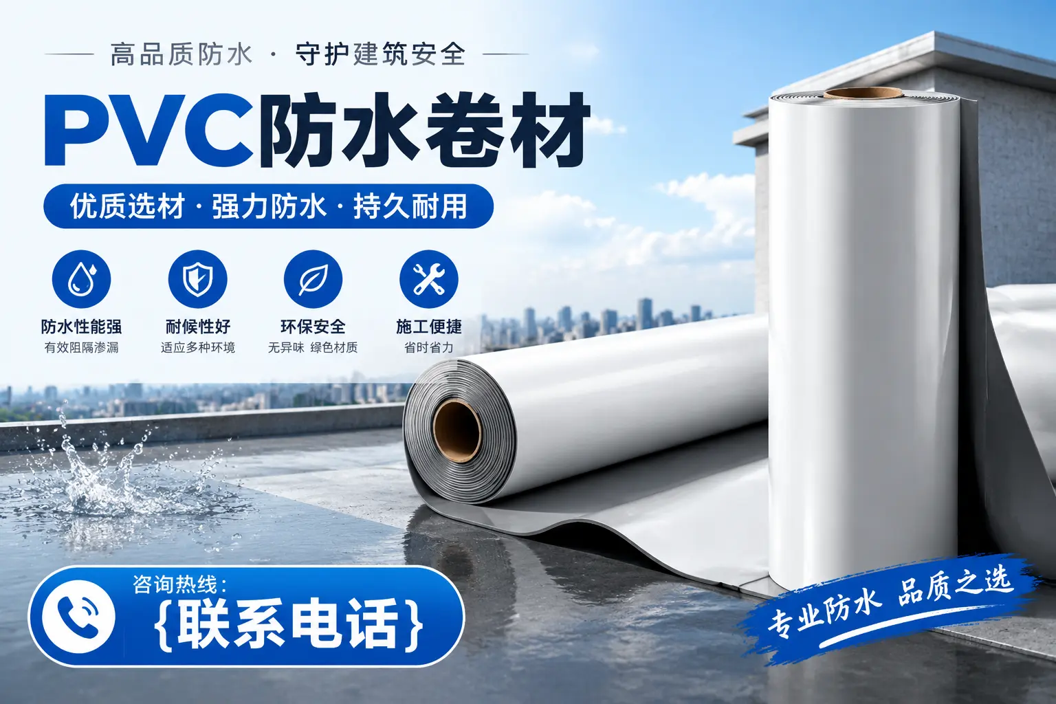 PVC防水卷材的选购技巧与注意事项，助您在百色找到合适产品